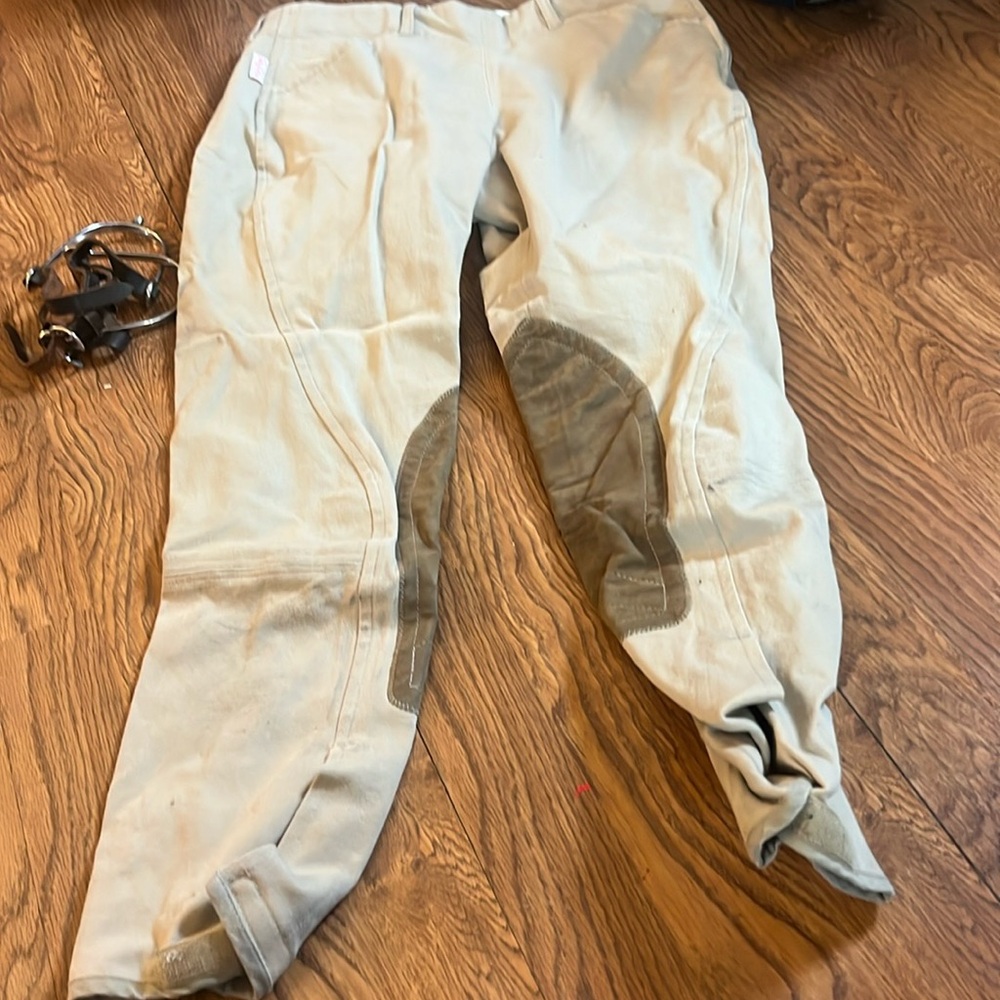 The Tailored Sportsman English Riding Habits ladies  Mens 28 Tan Beige Pants EUC